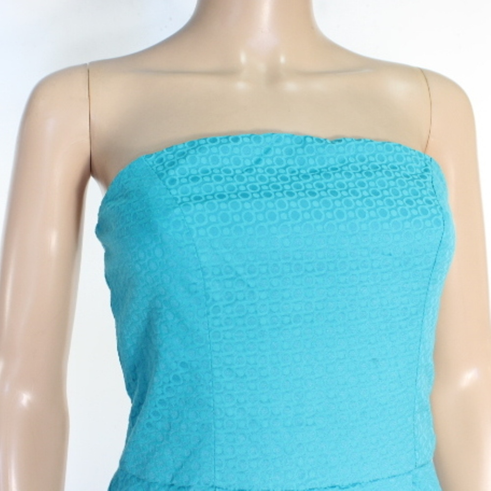 Voir photo 3 de Robe Turquoise NAF NAF Taille 38 Robe Turquoise NAF NAF Taille 38 Bon état - Vue 3 -